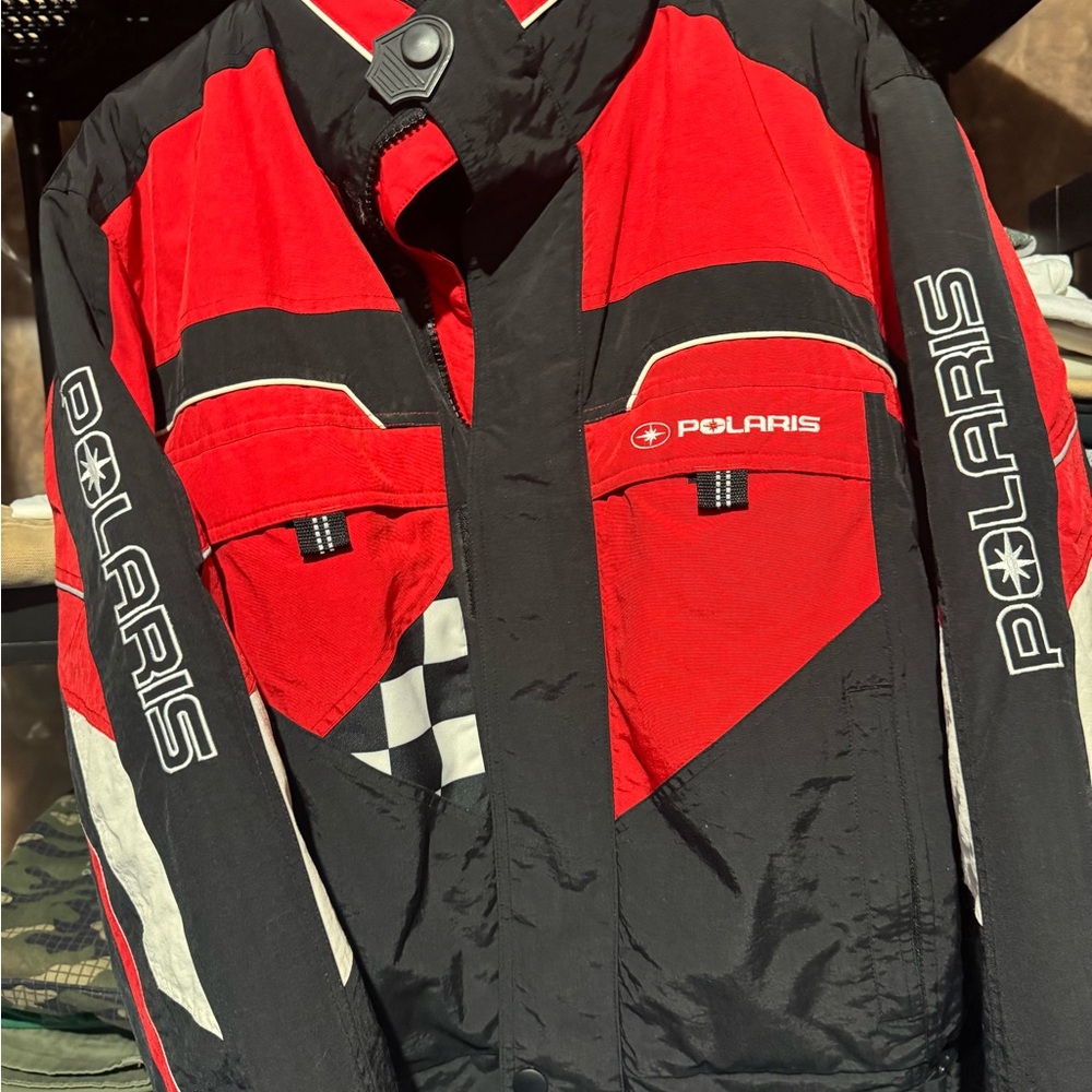 Polaris Men's Red and Black Performance Jacket